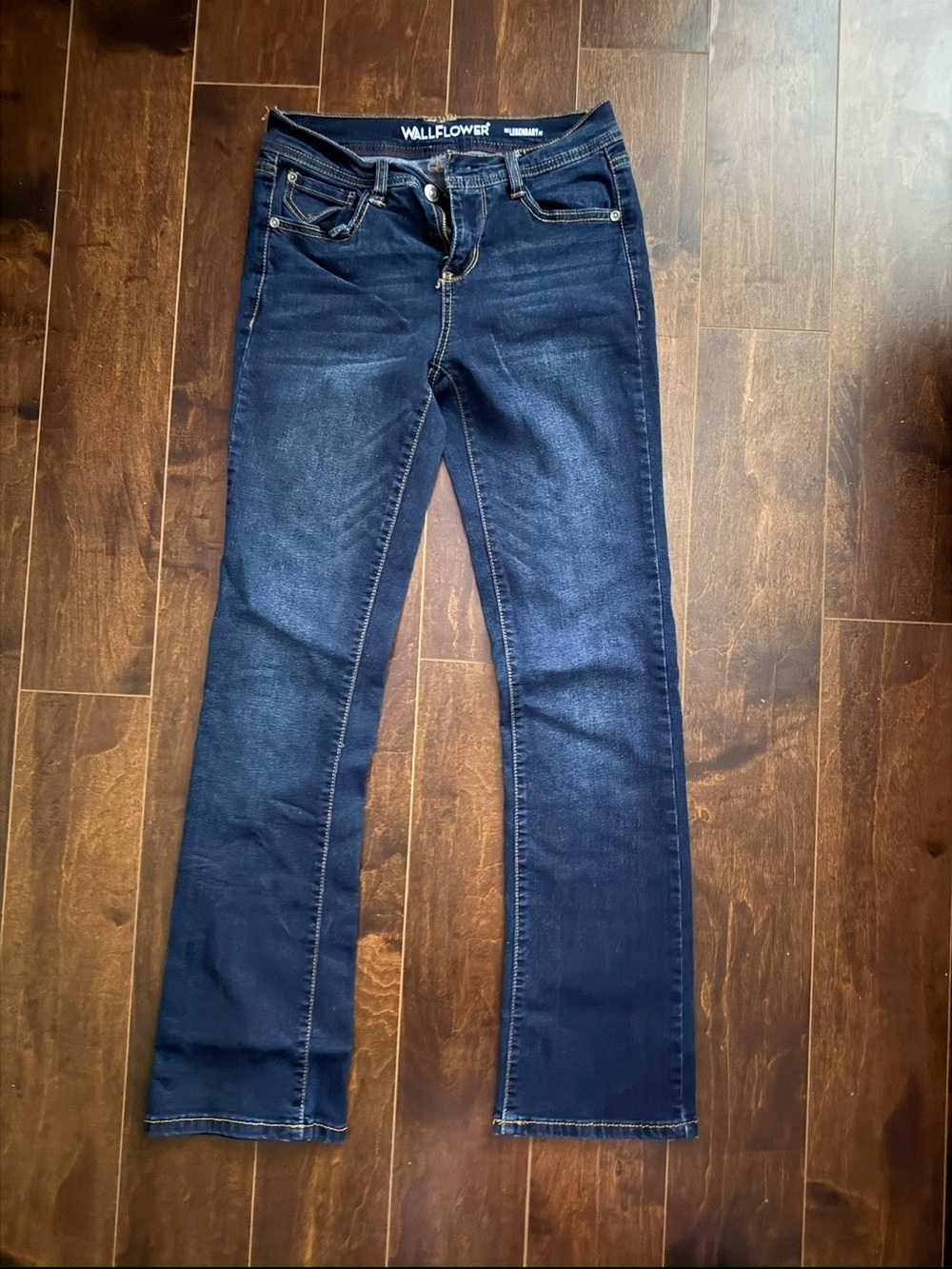 Wallflower Women's Indigo Bootcut Jeans
